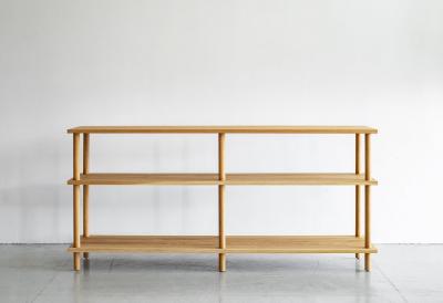 OAK DOWEL CONSOLE