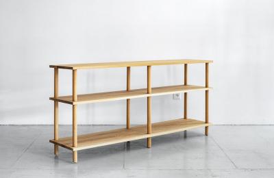 OAK DOWEL CONSOLE