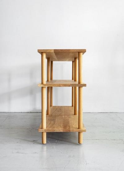 OAK DOWEL CONSOLE