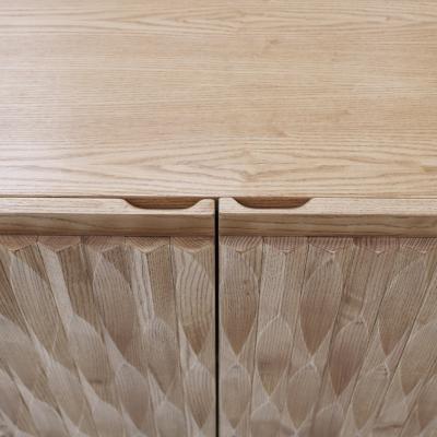 OAK HANDCARVED SIDEBOARD ITALY