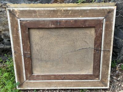 OLD MASTER DESERT SCENE PAINTING