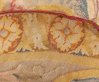 ONE OF A KIND SAVONNERIE STYLE SPANISH CIRCULAR RUG