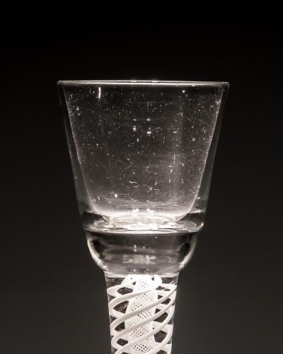 OPAQUE TWIST CORDIAL GLASS