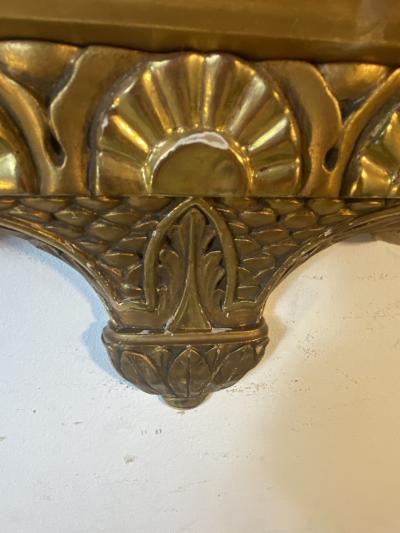 OPULENT GUSTAVIAN SWEDISH GOLDLEAF CARVED CLOCK