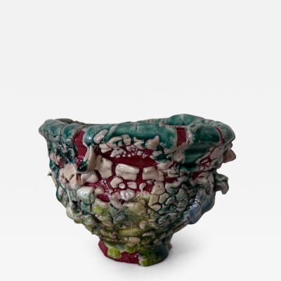 ORIBE URUSHI CHAWAN CEREMONIAL TEA BOWL by Kodai Ujiie Japanese b 1990 