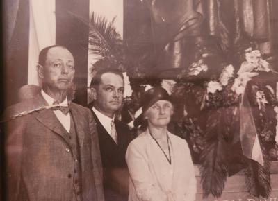ORIGINAL 1931 Jefferson Davis Capitol Statue Unveiling Photo