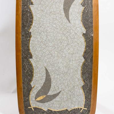 ORIGINAL 1950S ART MOSAIC TABLE