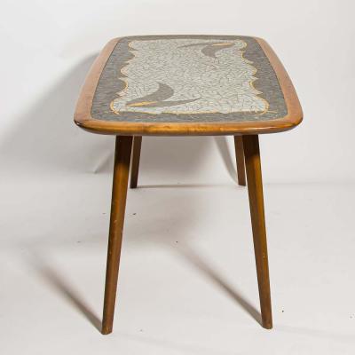ORIGINAL 1950S ART MOSAIC TABLE