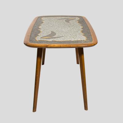 ORIGINAL 1950S ART MOSAIC TABLE