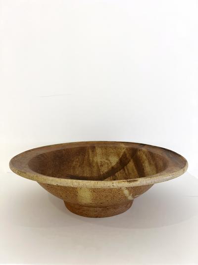 OVERSIZED ART POTTERY BOWL