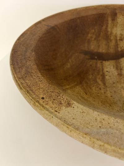 OVERSIZED ART POTTERY BOWL