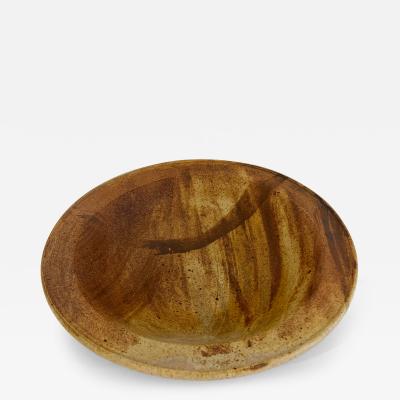 OVERSIZED ART POTTERY BOWL