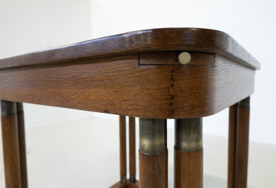 Oak Game Table 1920s