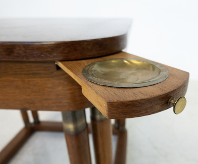 Oak Game Table 1920s