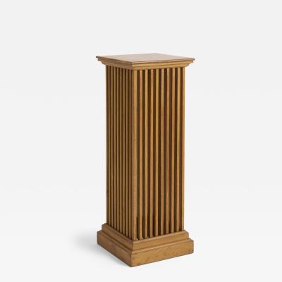 Oak Pedestal