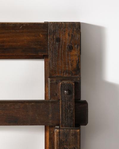 Oak Rustic Oak Frame Gate France 19th C