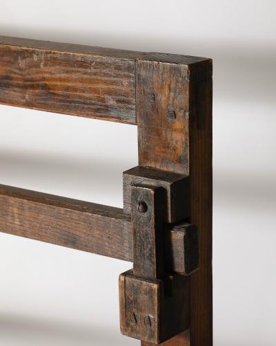 Oak Rustic Oak Frame Gate France 19th C