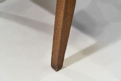 Oak and Rush Armchair by LOV Netherlands ca 1920s