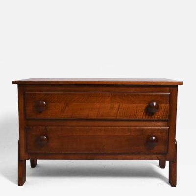 Oak modernist chest of drawers 1930s 