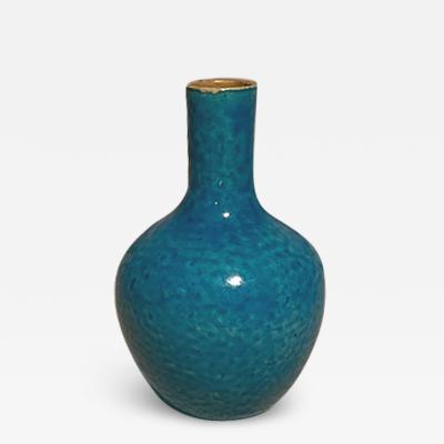 Ocean Blue Ceramic Vase