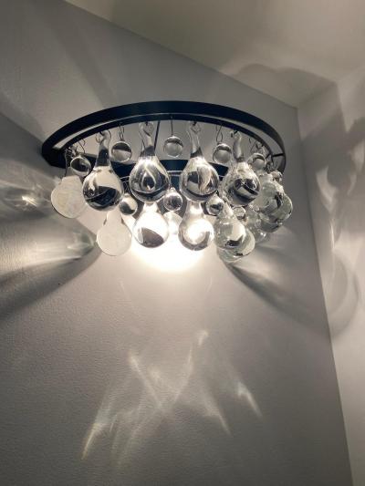 Ochre Arctic Pear Chandelier Round Dark Bronze 60cm 24in