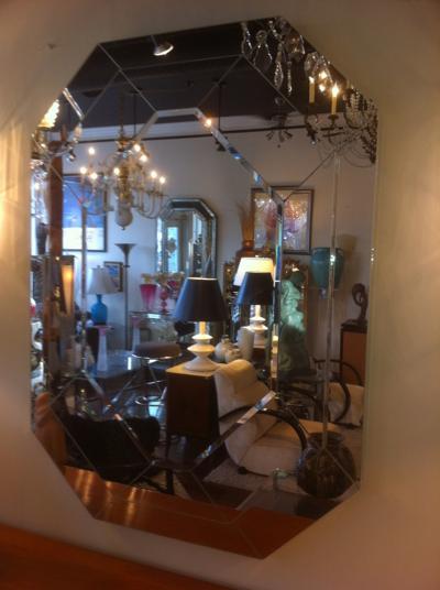 Octagon Panel Mirror