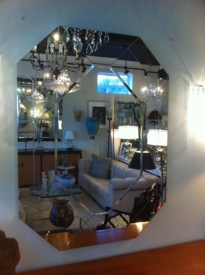 Octagon Panel Mirror