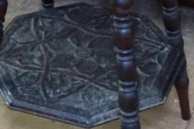 Octagonal Drinks Table