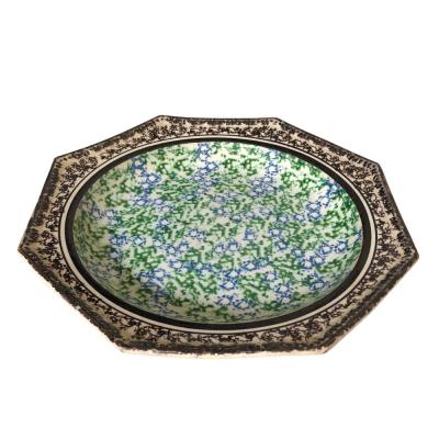 Octagonal Forge les Eaux Plate