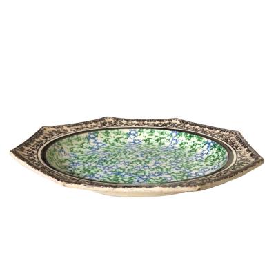 Octagonal Forge les Eaux Plate
