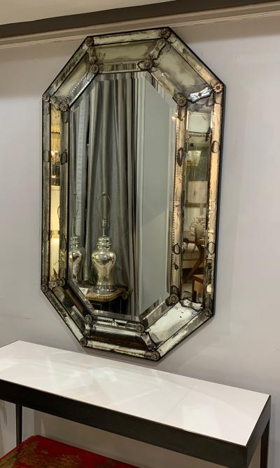 Octagonal Venetian Mirror