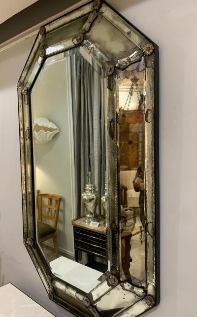 Octagonal Venetian Mirror