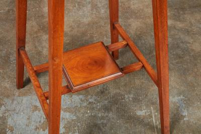 Octagonal Walnut Stand