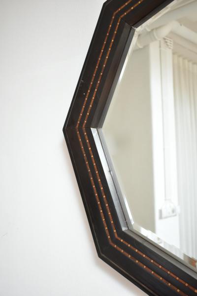 Octogonal mirror 1970s 
