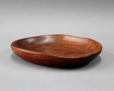 Odile Noll Alexandre and Odile Noll Two Wooden Carved Trays