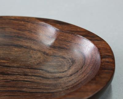 Odile Noll Alexandre and Odile Noll Two Wooden Carved Trays