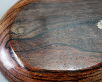 Odile Noll Alexandre and Odile Noll Two Wooden Carved Trays