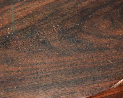 Odile Noll Alexandre and Odile Noll Two Wooden Carved Trays