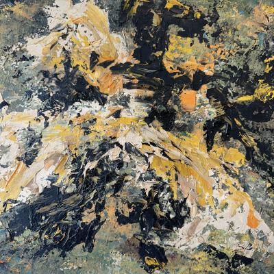 Oil Painting Abstract composition 