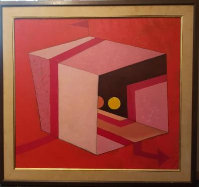 Oil on canvas by Sidney Siegal