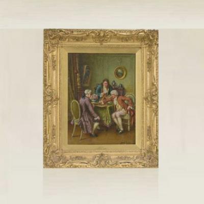 Oil painting by Georges Dupr