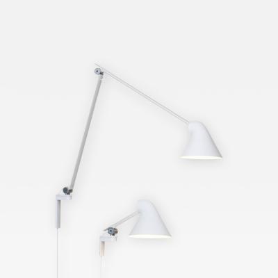 Oki Sato Oki Sato NJP White Large Wall Light for Louis Poulsen