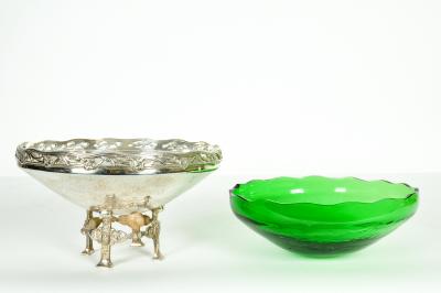 Old English Sheffield Silver Plated Footed Centrepiece