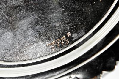 Old English Silver Plate Biscuit Box Tea Caddy