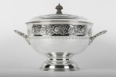 Old English Silver Plate Sheffield Covered Tureen