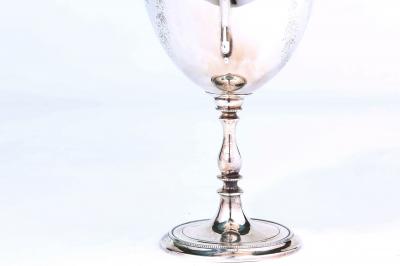 Old English Silver Plated Covered Urn