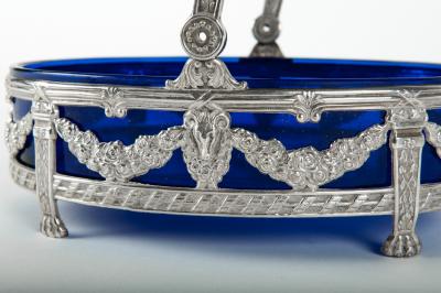 Old English Sterling Silver Footed Decorative Dish