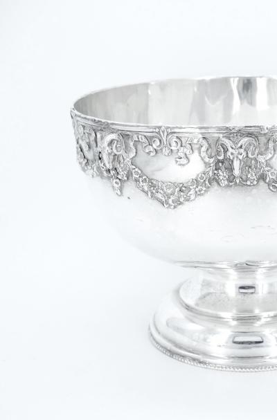 Old EnglishSilver Plate Centerpiece Bowl Punch Bowl
