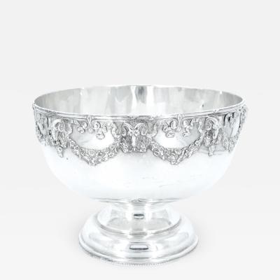 Old EnglishSilver Plate Centerpiece Bowl Punch Bowl