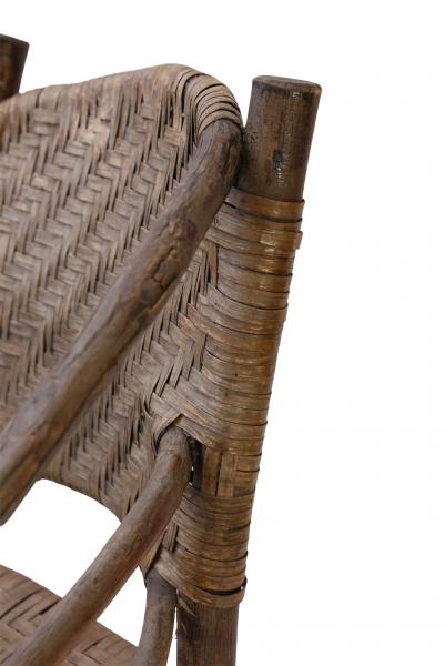 Old Hickory Barrel Back Settee